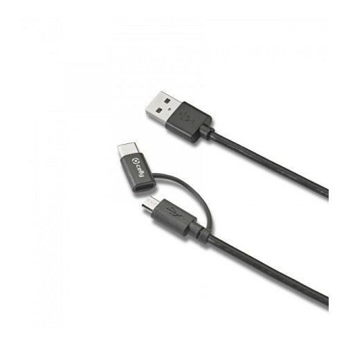 Celly USB micro i USB C adapter ( USBCMICRO ) Slike
