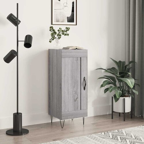  Komoda boja hrasta sonome 34,5x34x90 cm od konstruiranog drva Slike