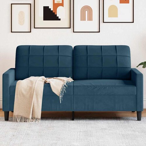 vidaXL Dvosjed plavi 140 cm bar&scaron;unasti Cijene