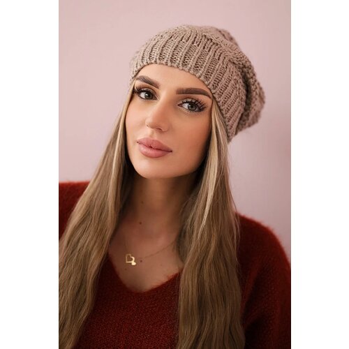 Kesi Cap with fleece Sandra K210 dark beige Cijene