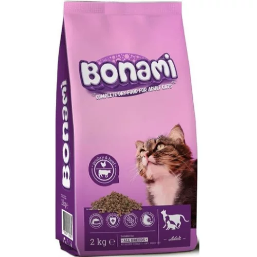 BONAMI Briketi za mačke Bonami (2 kg, govedina in perutnina)