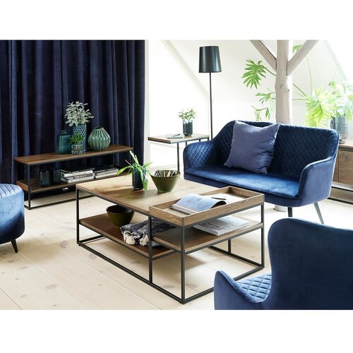 Unique Furniture Rjava mizica 70x120 cm Rivoli &amp;ndash; Slike