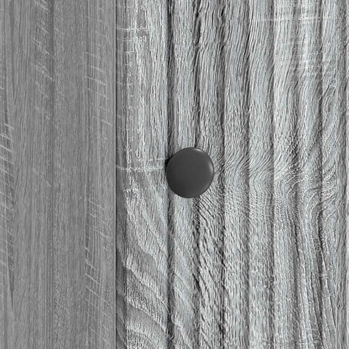  Noćni ormar Siva sonoma 43 x 34,5 x 50 cm Konstruirano drvo Slike
