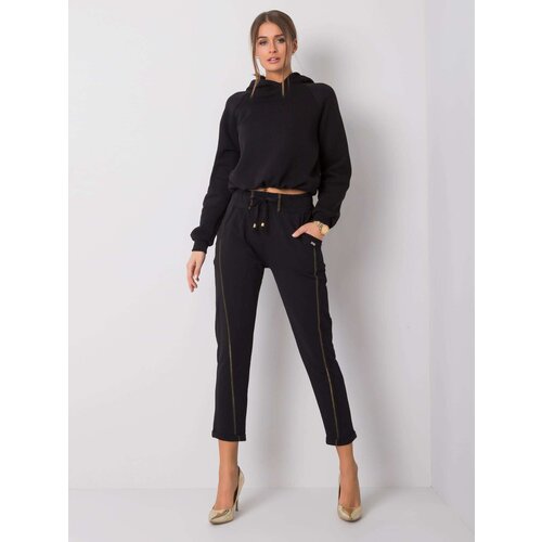 RELEVANCE Sweatpants-RV-DR-6039.13-black Cene