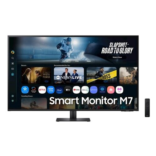 Samsung Monitor 43 M70F Smart M7, VA, 3840x2160, 2x HDMI, USB-C, Wi-Fi, BT Cene