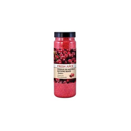  Perle za kupanje i pedikuru Fresh Juice 450 g &amp;ndash; Cherry &amp;amp; Pomegranate Rubin Slike