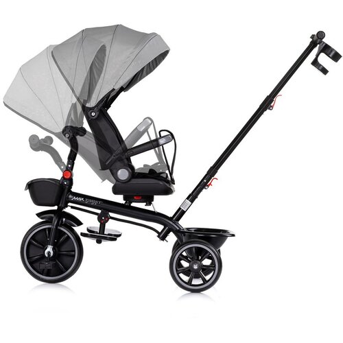 Chipolino tricikl Max Sport Charcoal Slike