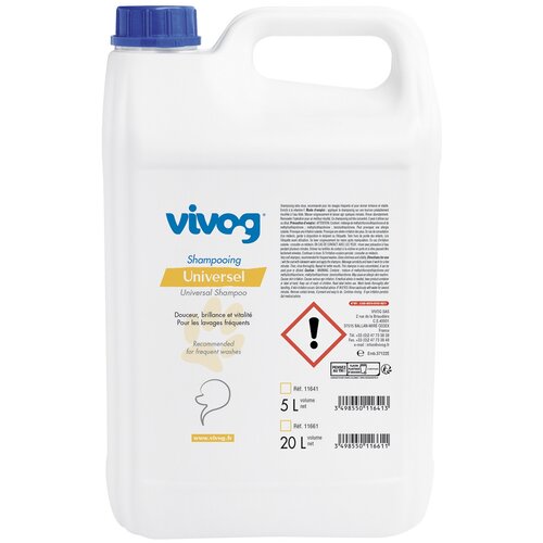 VIVOG &Scaron;ampon za pse Universal, 5 l Cene