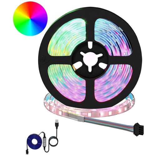  LED traka 12 kom. Crna i prozirna Bakar i plastika - 250 cm 12 LED traka (bez PU gume) Slike