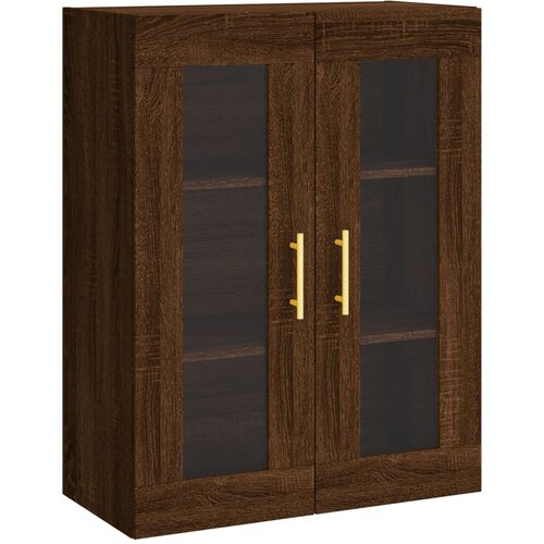 Maison Chic Stenska omarica - Zidna omarica rjav hrast 69,5x34x90 cm iu496, (22062961) Cene