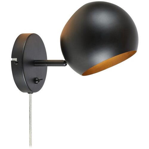 Markslöjd 108753 - Zidna lampa EDGAR 1xE14/40W/230V crna Cene