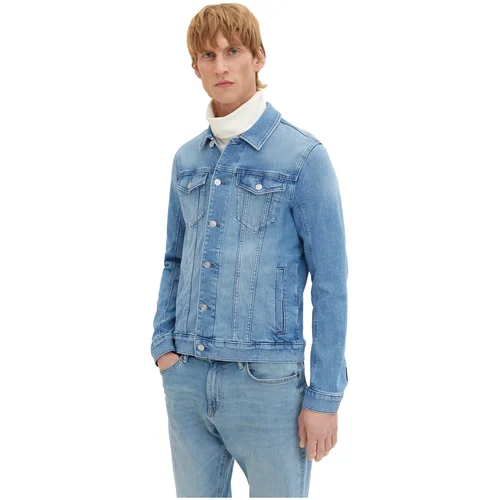 Tom Tailor Light blue mens denim jacket - Men