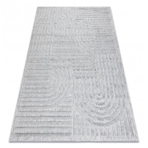 RugsX Preproga SANTO string SISAL 0989 geometrijska siva 140x190 cm, (21994172) Cene