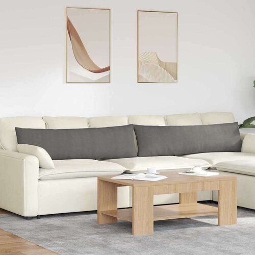 vidaXL jastučići za sofu 2 pcs svijetlo siva 145 x 40 cm Cijene