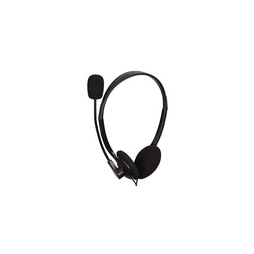 Gembird stereo headset with volume control, 3.5mm stereo, black Cene