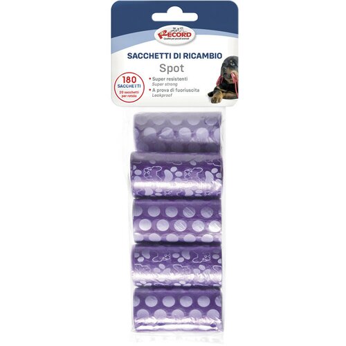RECORD higijenske kesice za izmet purple spot 9x20/1 Slike