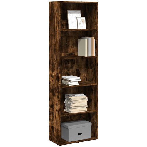  Regal za knjige boja hrasta 60x30x189 cm konstruirano drvo Cijene