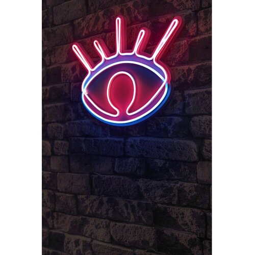Wallity Zidna LED dekoracija Evil Eye, IP67, 375 cm 12V, 400 lm, Roze Slike