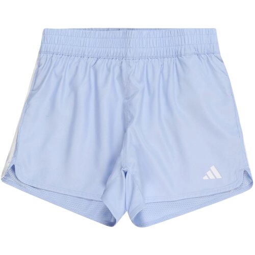 Adidas &amp;Scaron;portne hlače &amp;#039;Essentials Aeroready 3-Stripes&amp;#039; svetlo modra / srebrna Slike