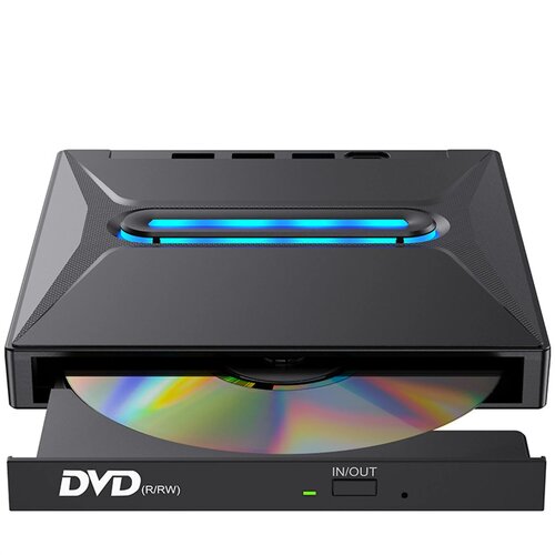 Venisymlis Zunanji DVD zapisovalnik - USB CD/DVD Branje+Pisanje za prenosnike, (22105288) Cene