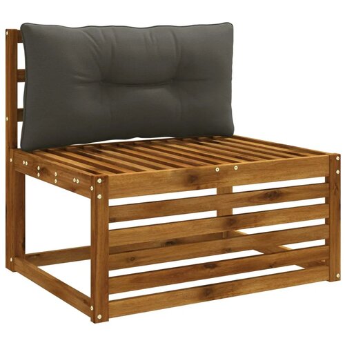  Jastučić za leđa PUTTEN 100% poliester Antracit 70 x 40 x 10 cm - Antracit 70 x 40 x 10 cm Melange Cijene