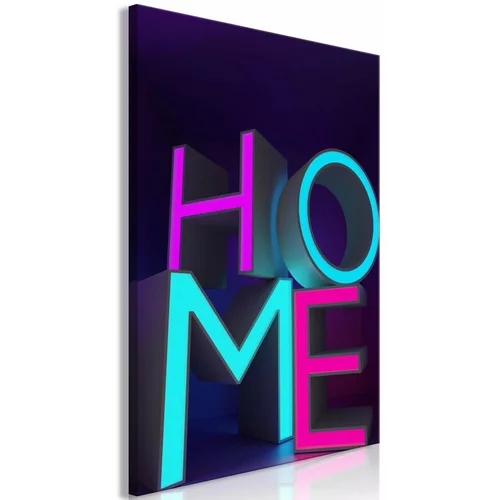  Slika - Home Neon (1 Part) Vertical 80x120