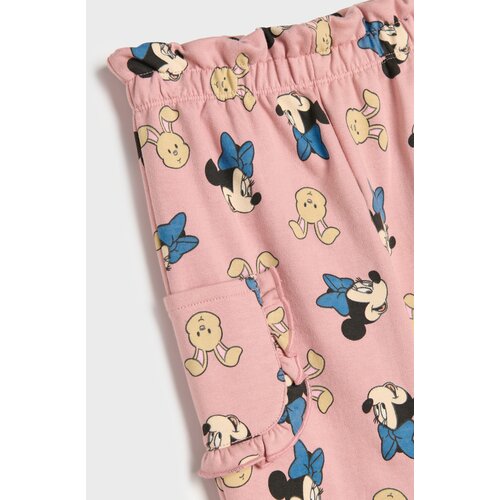 Sinsay Pamučne jogger hlače s volanima 2 pack Minnie Mouse Slike