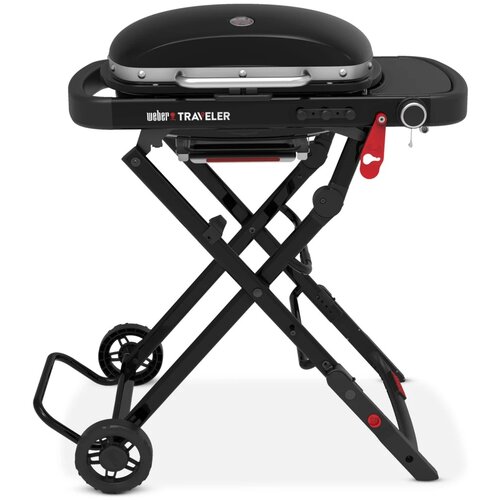 Weber traveler compact - black Cene