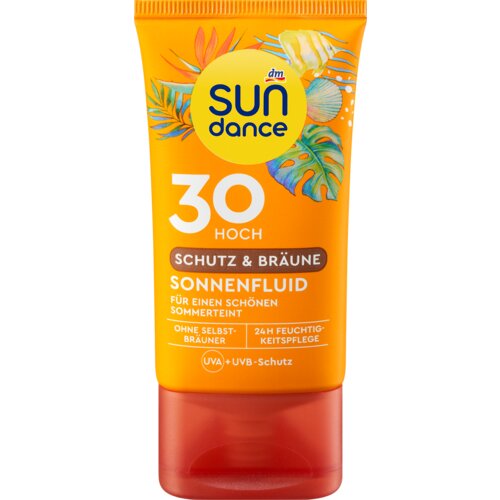 sundance Fluid za sunčanje i samopotamnjivanje sa visokim faktorom zaštite ZF30 50 ml Cene