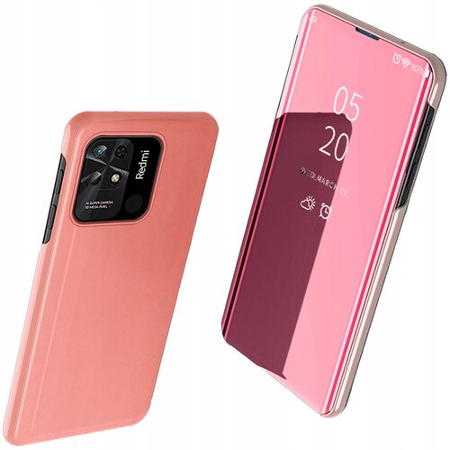HURTEL CLEAR VIEW CASE ETUI OBUDOWA POKROWIEC FUTERAŁ DO XIAOMI REDMI 10C R&Oacute;ŻOWE, (21899680) Cene