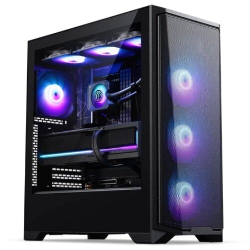 Phanteks ECLIPSE G370A TEMPERED GLASS D-RGB LED ATX črno ohi&scaron;je Cene