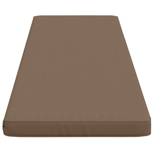  Jastučić za klupu - 1 dio VUGHT 100% poliester Sivosmeđa - Taupe (melange) 180 x 50 cm 1 Slike