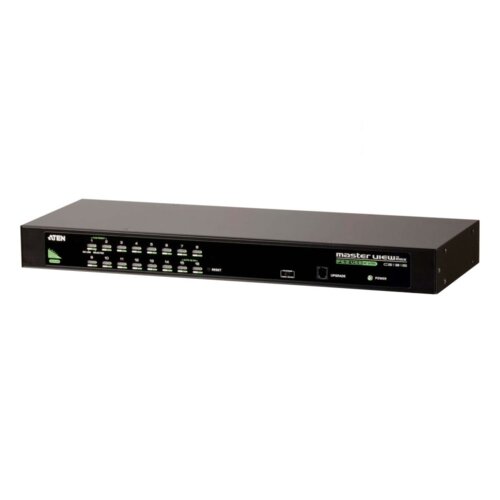 Aten CS1316 KVM stikalo Montaža v strežni&amp;scaron;ki omarici Črna Slike