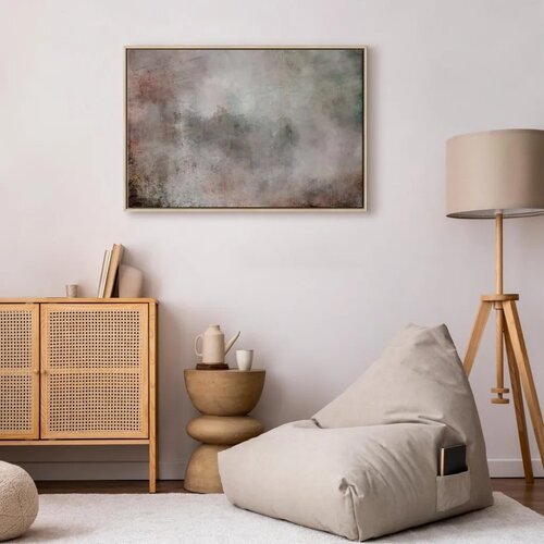  Slika - Confusion (1 Part) Wide 60x40 U prirodnom drvenom okviru Slike