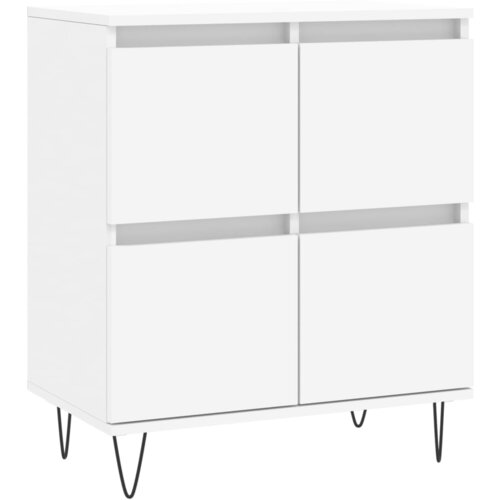 Maison Chic Komoda - Predalnik bela 60x35x70 cm inženirski les, (21716455) Cene
