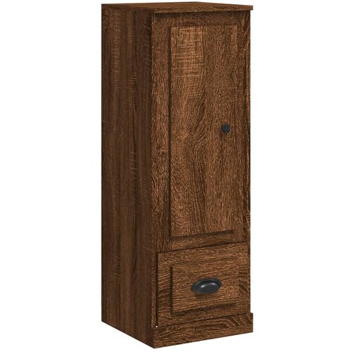 Maison Chic Komoda - Predalnik rjavi hrast 36x35,5x103,5 cm inženirski les, (21717754) Slike