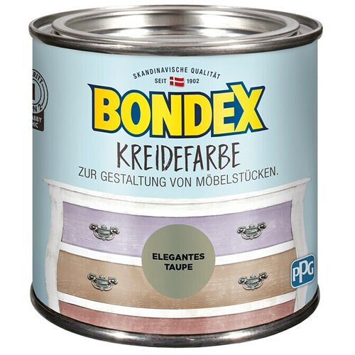 BONDEX Boja na bazi krede (Elegantna sivosmeđa, 500 ml) Slike