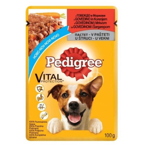 Pedigree Kesica Adult Govedina - 2,4 kg Cene