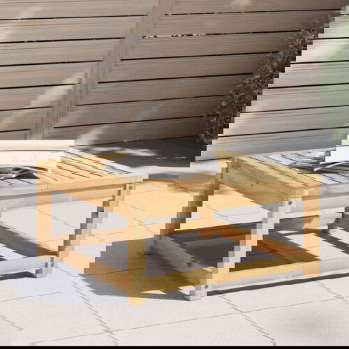  Vrtni stol 63 x 63 x 30 cm od masivnog bagremovog drva Cene