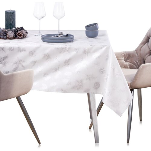 AmeliaHome Stolnjak Magic Night 140x180 cm, bijela Slike