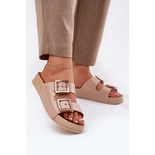 Zaxy Women's Smooth Scented Slippers Beige Cene