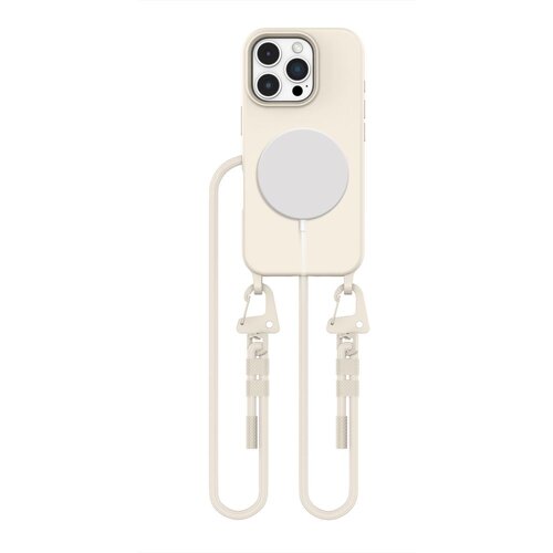 TECH-PROTECT MAGNERGLACE ZA MAGSAFE IPHONE 16 PRO MAX COSMIC LATTE STRAP, (21971547) Cene