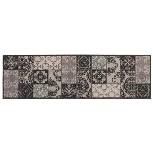  Kuhinjski Tepih Crni mozaik 180 x 60 cm 100% poliamid - Crni mozaik 60 x 180 cm Slike