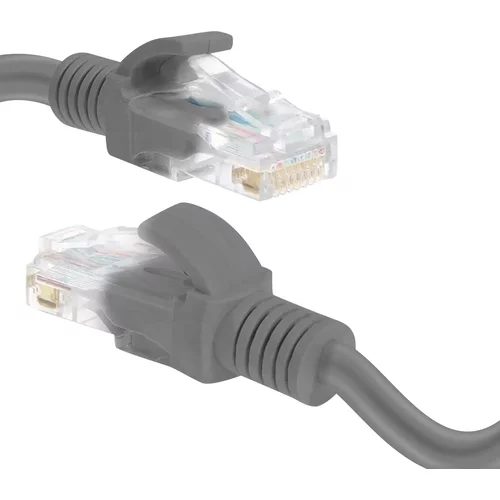 LINQ Ethernet kabel 1m, RJ45 Kategorija 6 Prenos 10Gbps - 250MHz, - siva, (21123577)