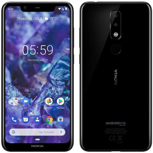 Ecofone Obnovljeno - znaki rabe - 5.1 Plus 4G crn 32 GB 3 GB ram dual sim, (5000002155) Cene
