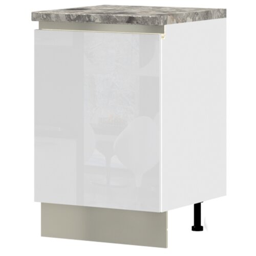 Jela spodnji element R-60-1K/5 za kuhinjo infinity (več barv)-kristalno bela Cene