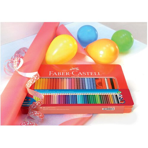  Boje drvene 48boja metalna kutija grip 2001 faber castell 112448 Slike