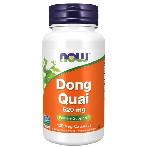 Now Foods Dong Quai - Kitajska angelika NOW, 520 mg (100 kapsul)