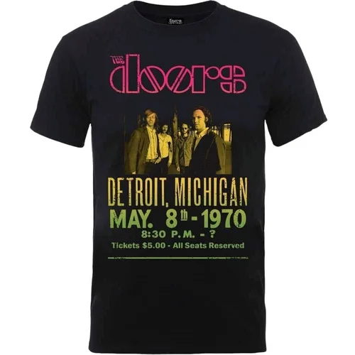 The Doors Košulja Gradient Show Poster Unisex Black XL