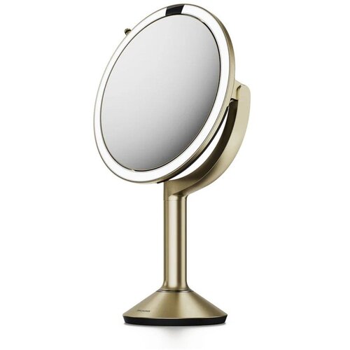 Simplehuman Kozmetično ogledalo z lučjo/povečevalno (5x povečava/10x povečava) &amp;oslash; 20 cm Trio &amp;ndash; Slike